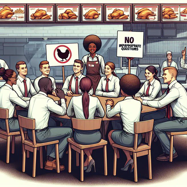 Navigating Inappropriate Workplace Questions at Chick-fil-A