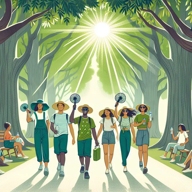 Effective Tips for Staying Cool on a Park and Loop Route